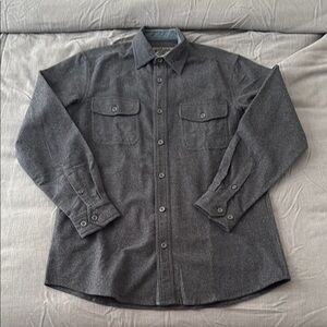Grizzly Mountain Gray Wool Shirt
